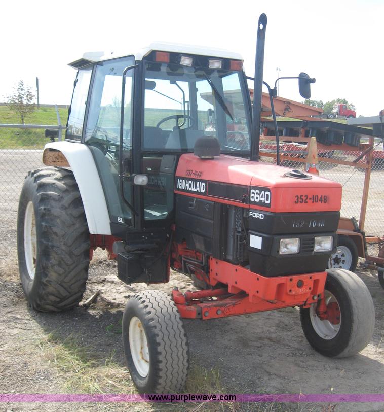 image for item 6666 1998 New Holland 6640SL wheel tractor