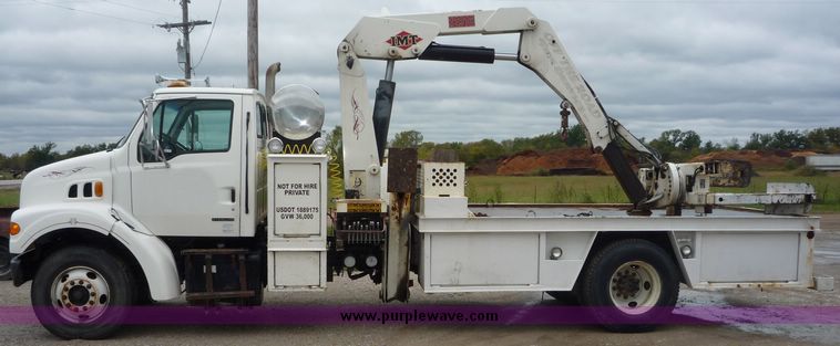 image for item 2235 1999 Sterling L7501 truck with 15' bed and five tool boxes