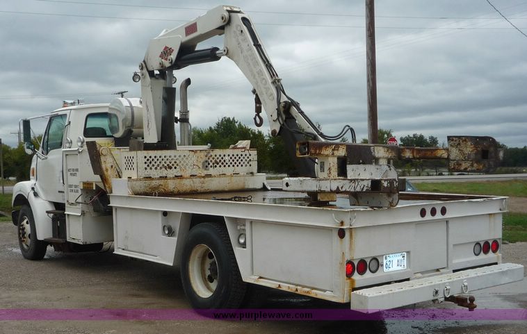 image for item 2235 1999 Sterling L7501 truck with 15' bed and five tool boxes