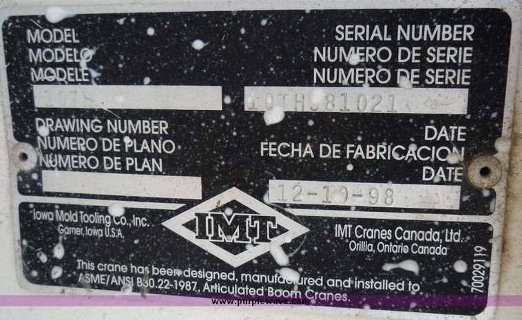 image for item 2235 1999 Sterling L7501 truck with 15' bed and five tool boxes