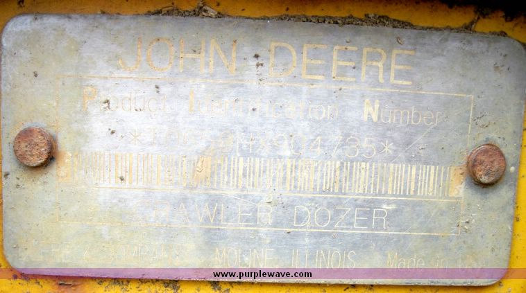 image for item 4405 2003 John Deere 650H LGP dozer