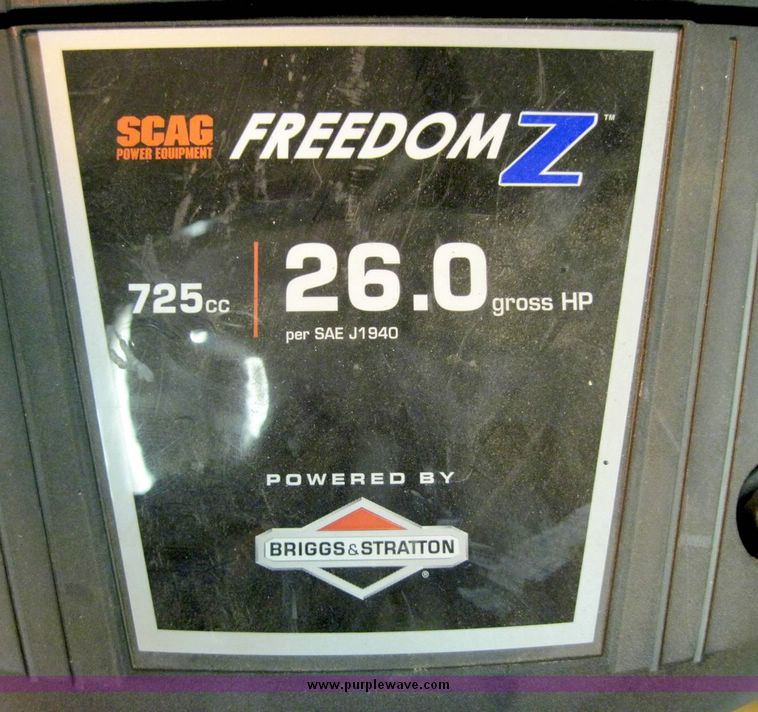 image for item 4418 Scag Freedom Z 48" zero turn riding mower