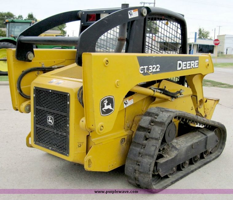image for item 4419 2007 John Deere CT322 compact track loader