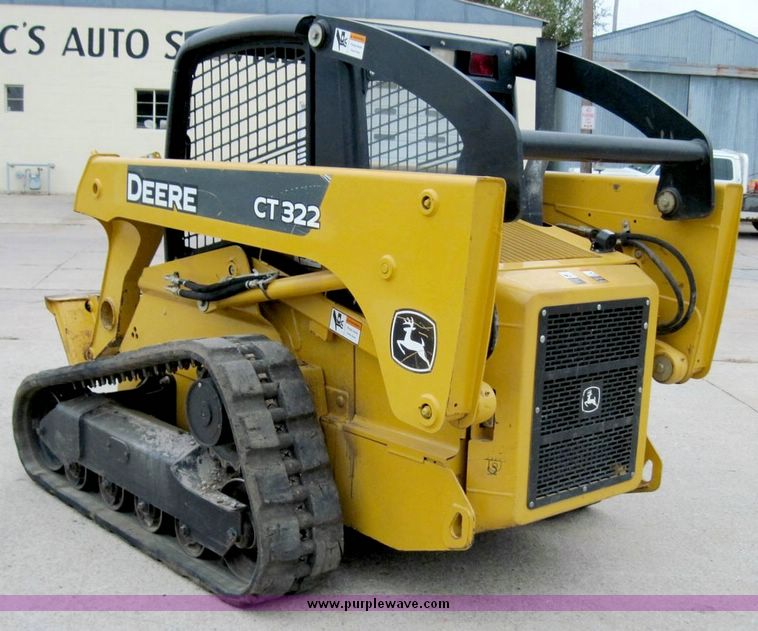 image for item 4419 2007 John Deere CT322 compact track loader