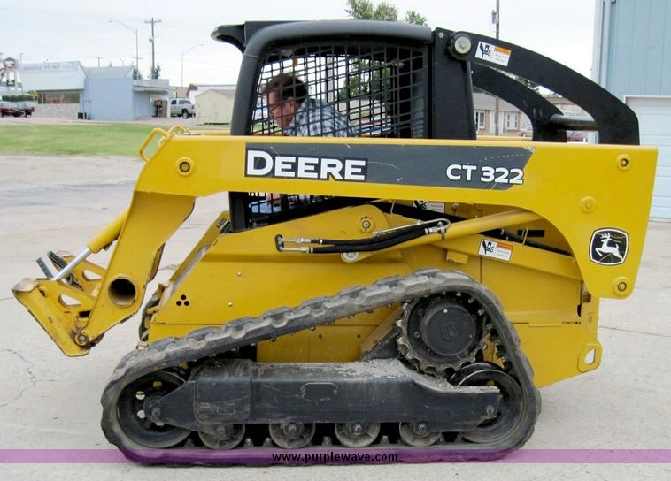 image for item 4419 2007 John Deere CT322 compact track loader