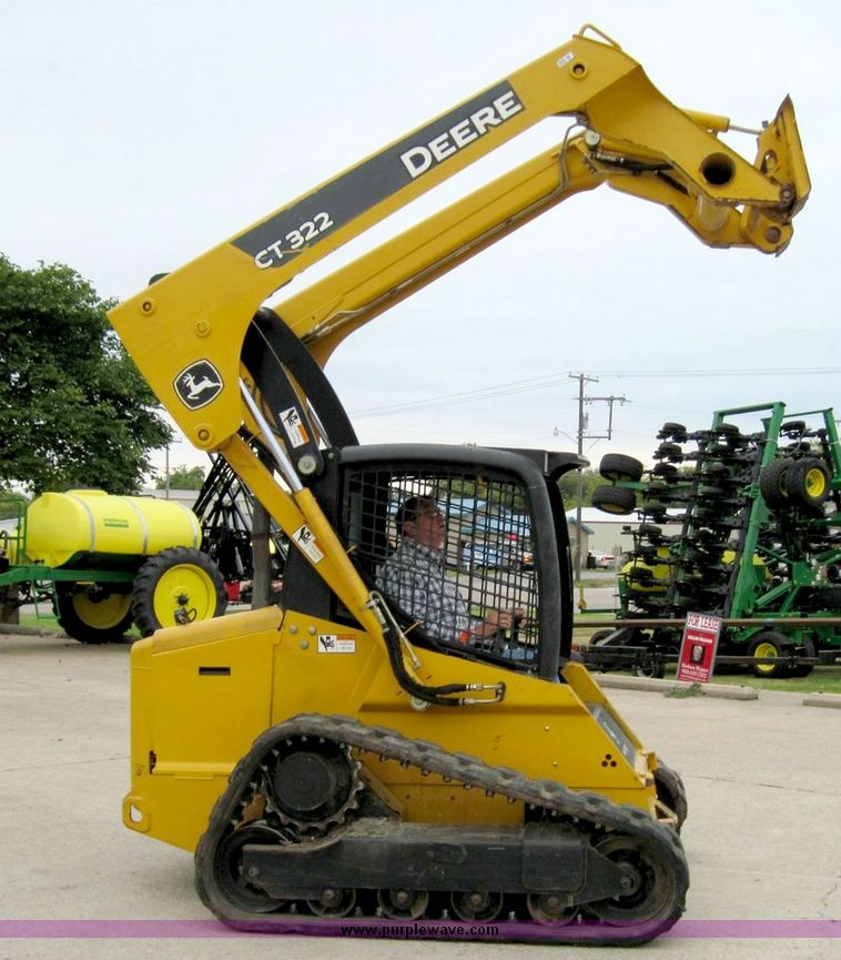 image for item 4419 2007 John Deere CT322 compact track loader