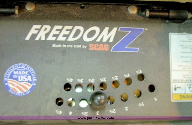 image for item 4575 Scag Freedom Z zero turn 48" riding lawn mower