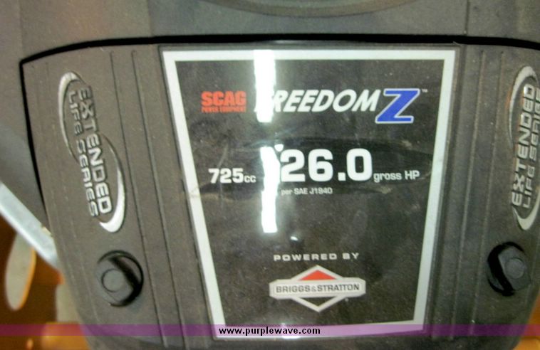 image for item 4575 Scag Freedom Z zero turn 48" riding lawn mower