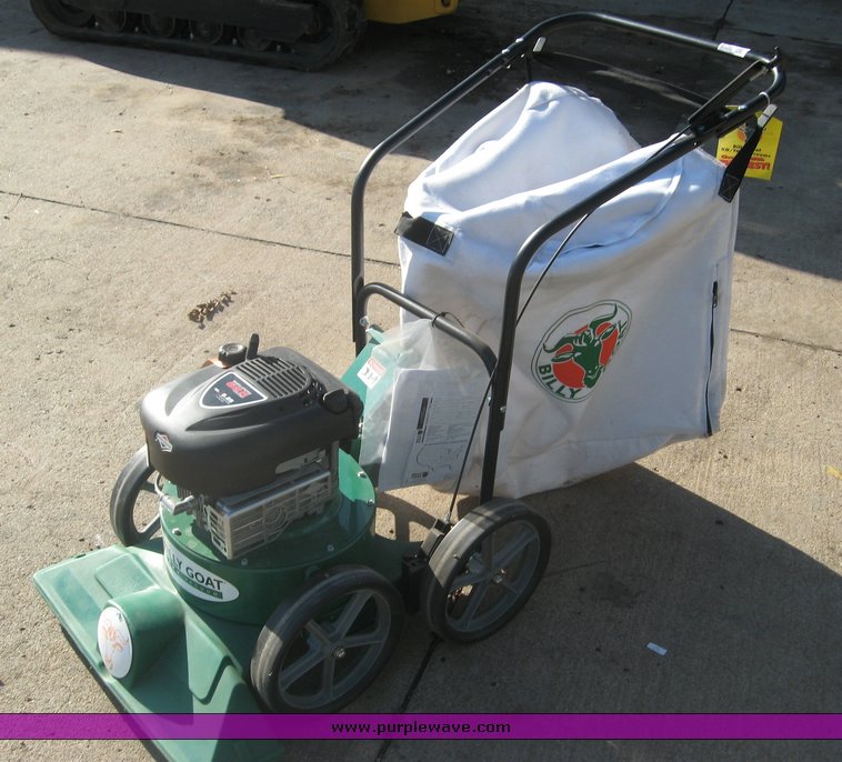image for item 6712 Billy Goat KD612 26" lawn vacuum with bag