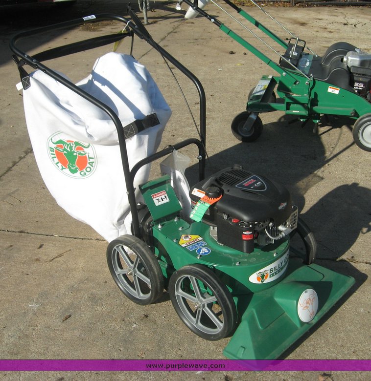 image for item 6712 Billy Goat KD612 26" lawn vacuum with bag