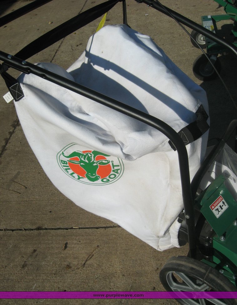 image for item 6712 Billy Goat KD612 26" lawn vacuum with bag