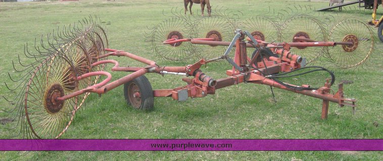 image for item 6746 International 10 wheel rake