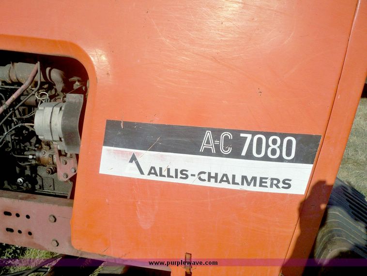 image for item 7527 Allis-Chalmers 7080 tractor