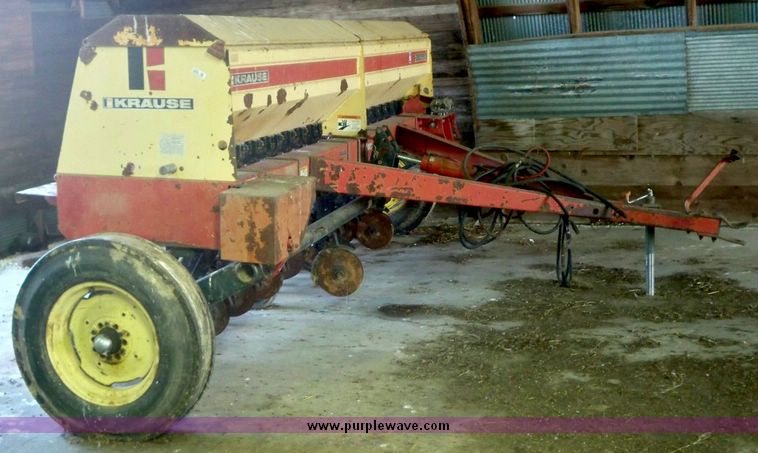 image for item 7535 Krause 5313 double disc drill