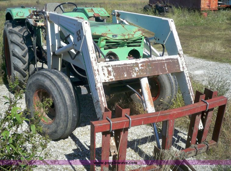 image for item 7540 Deutz D6206 tractor with Farm Hand 22-25110 loader