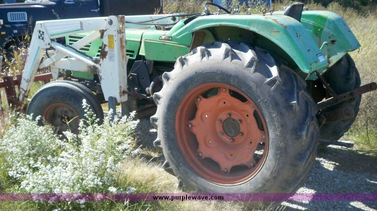 image for item 7540 Deutz D6206 tractor with Farm Hand 22-25110 loader