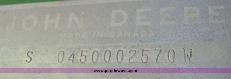 image for item 7993 John Deere 450 manure spreader