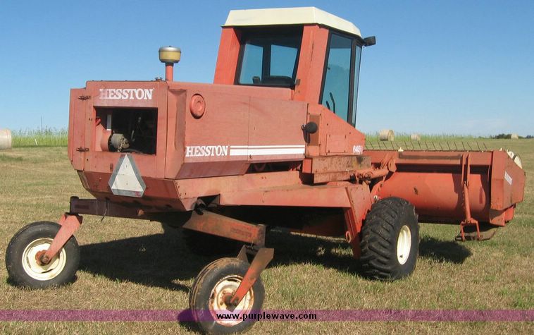 image for item 7996 Hesston 6450 Self propelled swather
