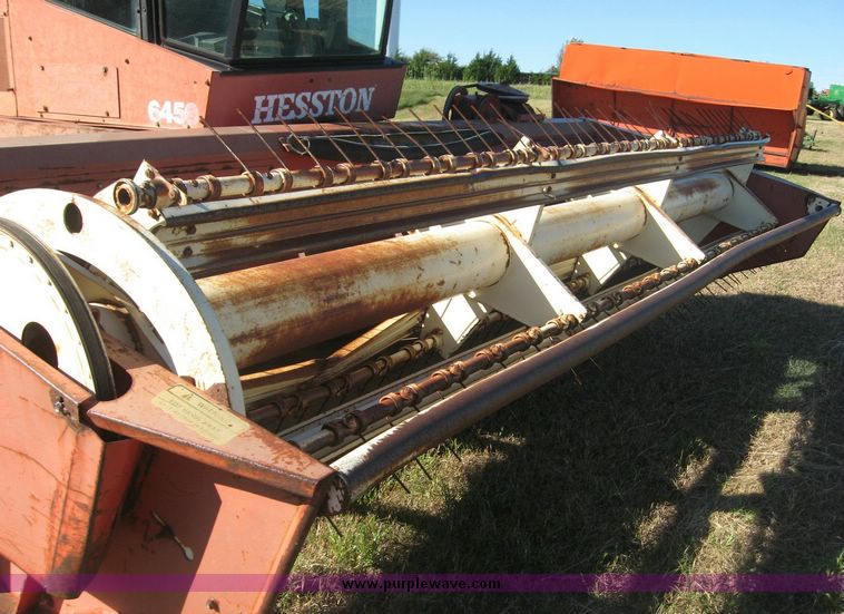 image for item 7996 Hesston 6450 Self propelled swather