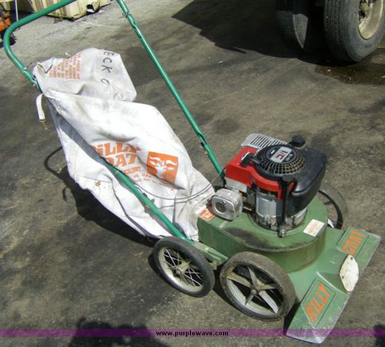 image for item 1002 Billy Goat walk-behind vacuum