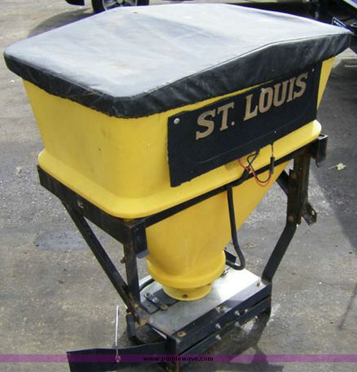 image for item 1004 Fisher Speedcaster tailgate-mounted electric salt spreader