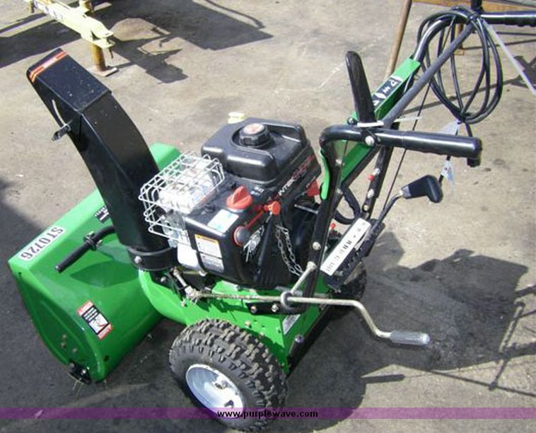 image for item 1005 Frontier walk-behind 26" snow blower