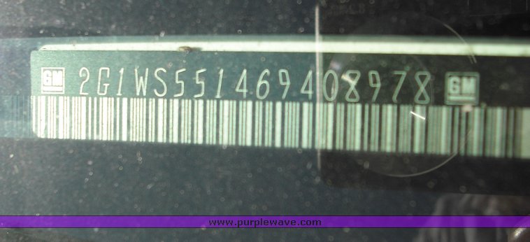 image for item 3811 2006 Chevrolet Impala police package