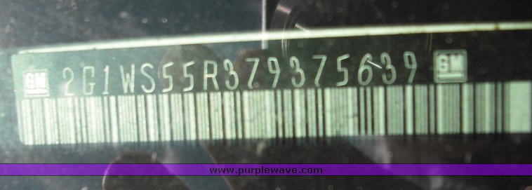 image for item 3813 2007 Chevrolet Impala police package