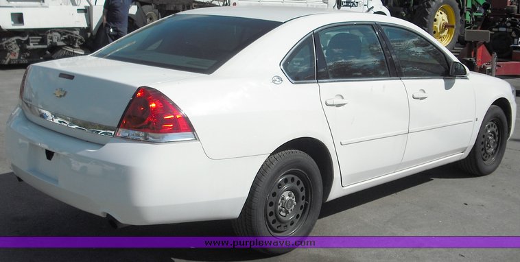 image for item 3814 2007 Chevrolet Impala police package