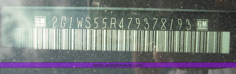 image for item 3814 2007 Chevrolet Impala police package