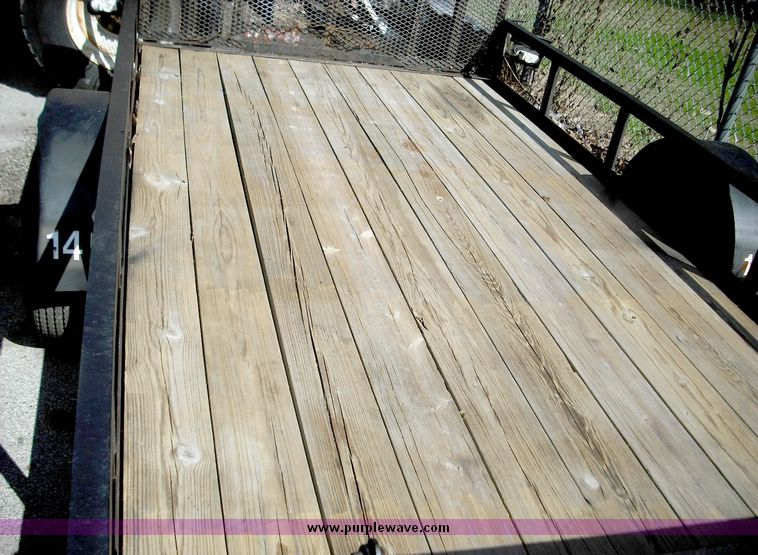 image for item 3823 1997 Midwest light duty utility trailer