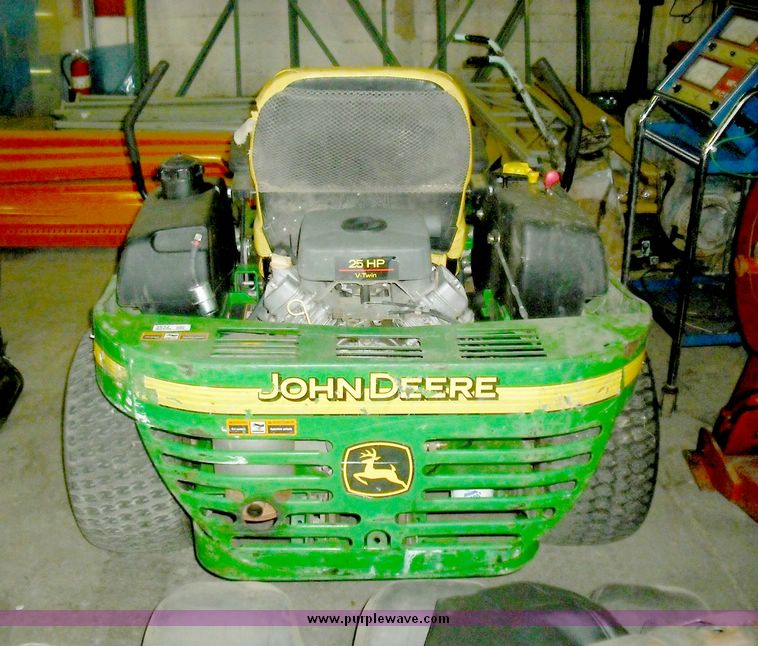 image for item 3832 John Deere 757 60" zero turn riding lawn mower