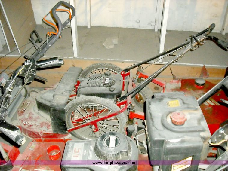 image for item 3874 Yazoo high wheel 6hp mower