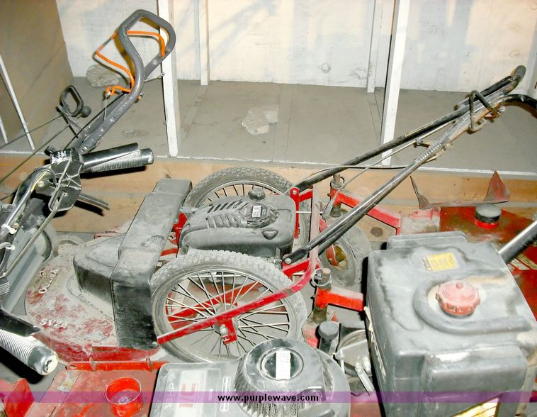 image for item 3874 Yazoo high wheel 6hp mower