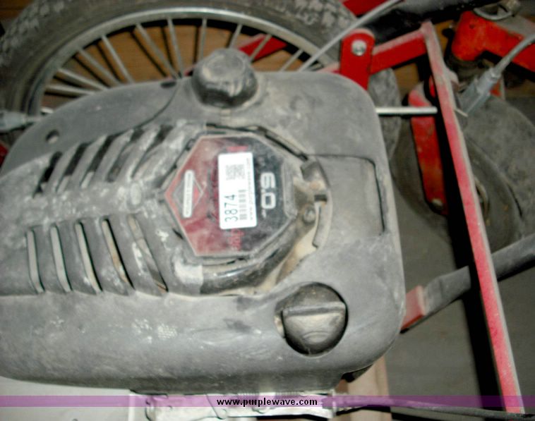 image for item 3874 Yazoo high wheel 6hp mower