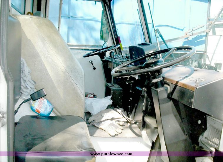 image for item 3884 1996 Crane Carrier Centurion low entry refuse truck with rear loader