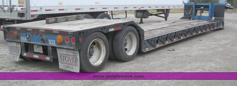 image for item 6778 1995 Talbert TWD-30-SPG-T1 48' drop deck trailer