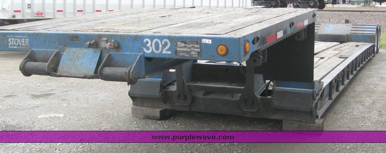 image for item 6778 1995 Talbert TWD-30-SPG-T1 48' drop deck trailer