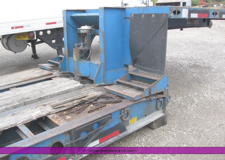 image for item 6778 1995 Talbert TWD-30-SPG-T1 48' drop deck trailer