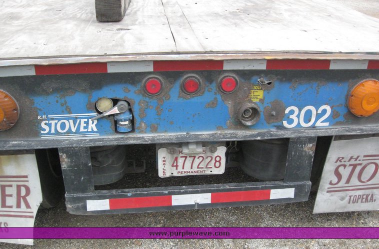 image for item 6778 1995 Talbert TWD-30-SPG-T1 48' drop deck trailer