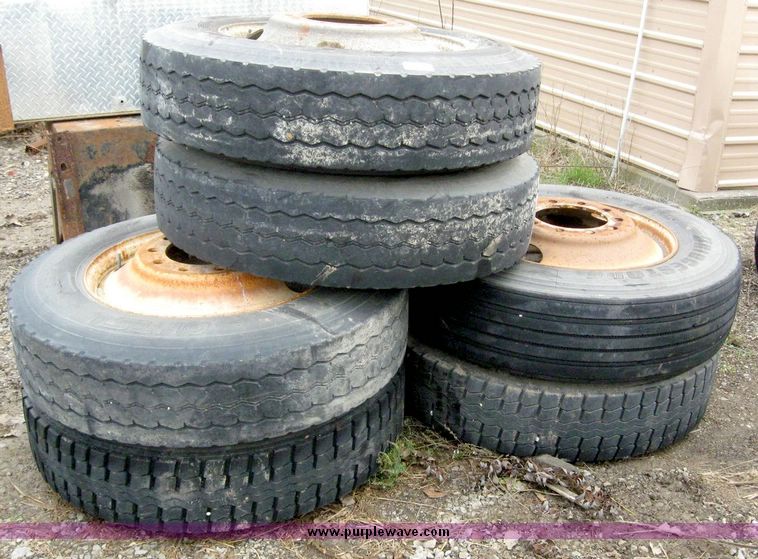 image for item 6797 (6) tires on rims
