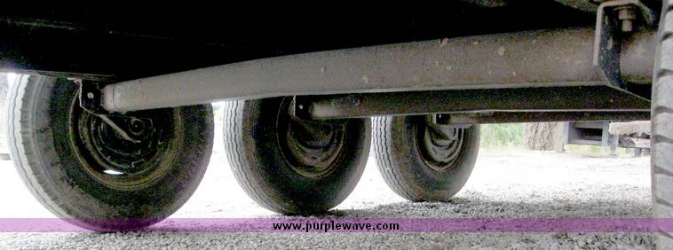 image for item 8626 2003 Neville Built flatbed semi trailer