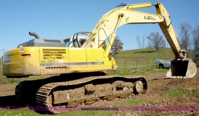 image for item 2095 2002 Kobelco SK480LC excavator