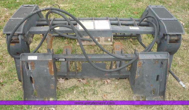 image for item 2100 Quad Flex 116-07020 grapple skid steer attachment
