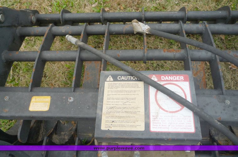 image for item 2100 Quad Flex 116-07020 grapple skid steer attachment