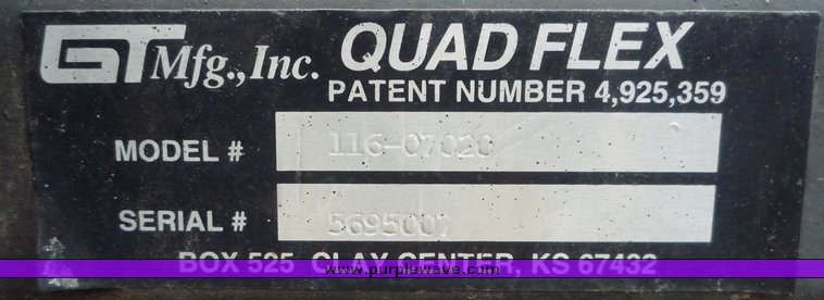 image for item 2100 Quad Flex 116-07020 grapple skid steer attachment