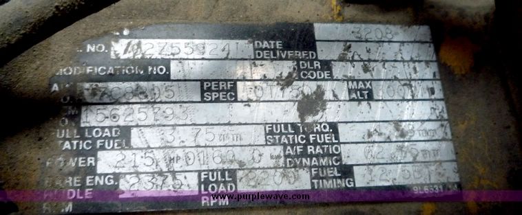 image for item 2106 1989 GMC Top Kick flatbed truck