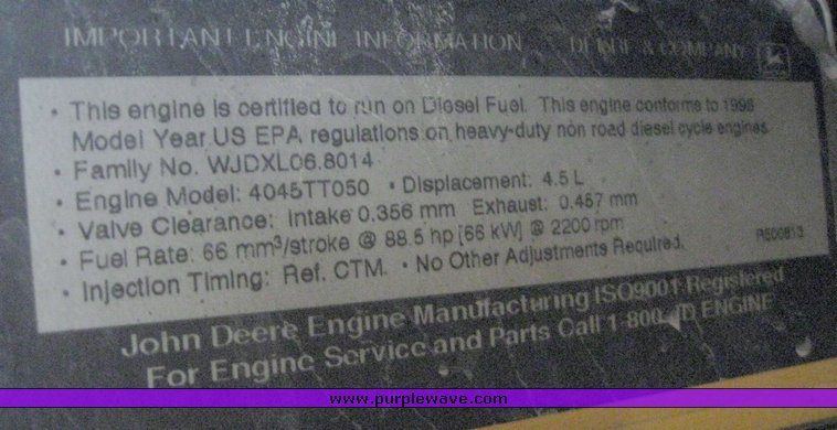 image for item 3911 1999 John Deere 310SE loader backhoe