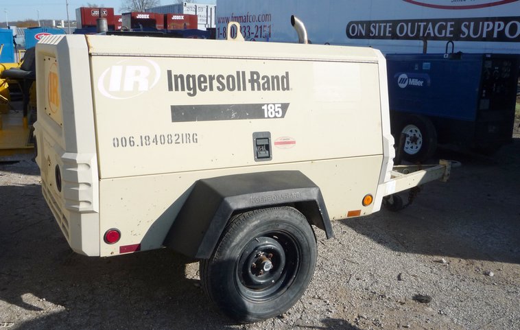 image for item 4093 2004 Ingersoll Rand P185WJD air compressor