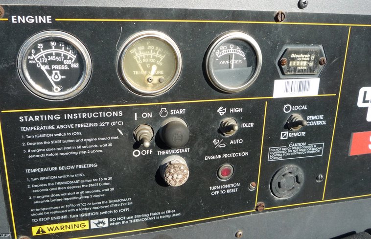 image for item 4094 Lincoln Electric K1278-5 Shield Arc SA-400 DC arc welder